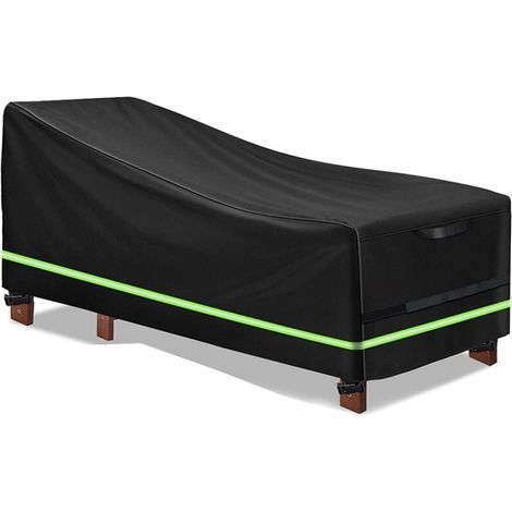 Housse De Canapé De Jardin, Housse Canape Exterieur, Housse De Banc De Jardin Imperméable, Housse De Canapé De Jardin, Housse De Banc De Jardin Noir 200x75x70/40cm