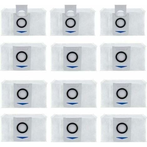 12 Sacs À Poussière, Xu, Compatible Deebot X1 Omni/x1 E Omni -