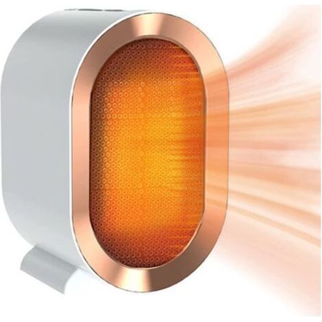 Radiateur Soufflant Céramique 1200w Chauffage Rapide En 3s Protection Surchauffe Éléments Chauffants Avancés Faible Consommation