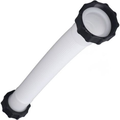 Tuyau De Remplacement De Pompe De Piscine Pour Intex Tuyau De Remplacement De Piscine De Diamètre 1,5 Po Pour Piscines Hors Sol Blanc 0,4 M / 1,3 Pi