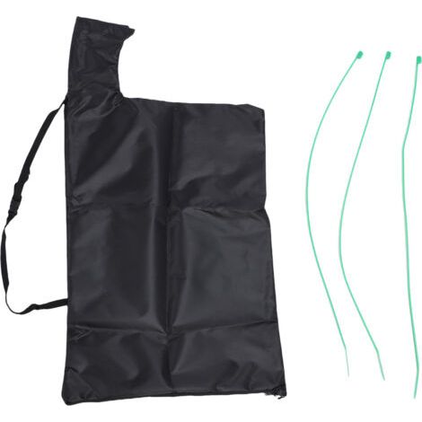 Bunthaus Sac De Rangement Pour Aspirateur Balai Et Souffleur De Feuilles Noir