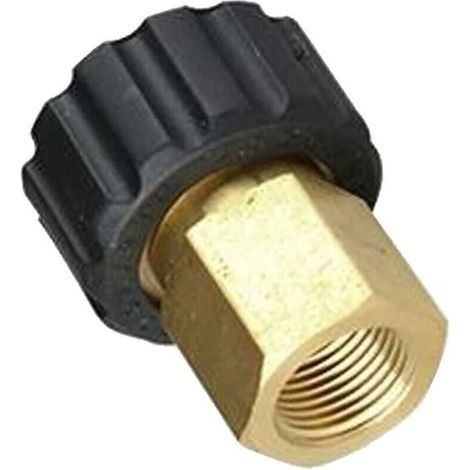 Pair Buse Raccord Adaptateur Accessoires Nettoyeurs Haute Pression - M22 G3 / 8m