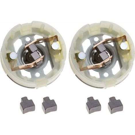 Pair Moteur Rs550 Porte-balais De Charbon Et 4x Balais De Charbon Lo-ron