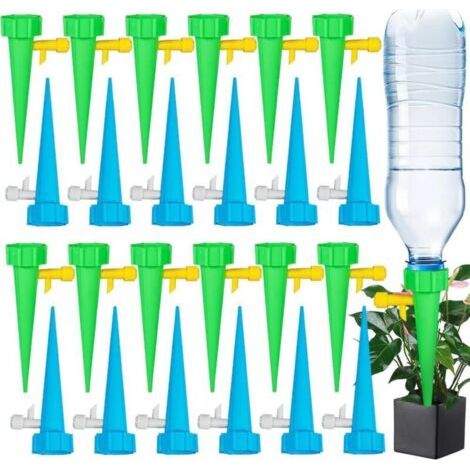 Bunthaus Lot De 24 Arrosages Automatiques, Arroseurs Automatiques Plantes Irrigation Système - L'Arrosage Peut Être Facilement Ajusté - Idéal Pour Les Jardins, Les Plantes En Pot.