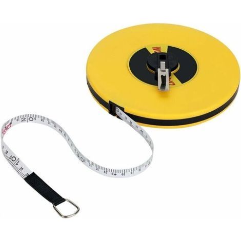 Bunthaus Csparkv Ruban À Mesurer 50m - Ruban À Mesurer En Fibre De Verre Ruban Reel Measure Tools（1pc）