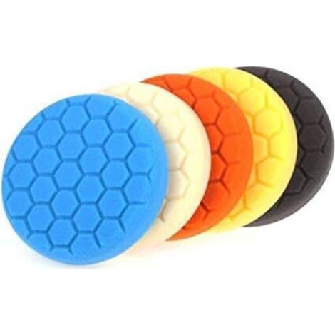 Bunthaus Csparkv Lot De 5 Bonnets Pour Polisseuse - 150 Mm