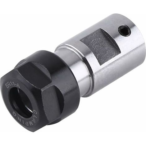 Pair Er11 Collet Chuck Moteur Arbre De Prolongateur D'Arbre Moteur Adaptateur Intérieur 8mm Pour Machine De Fraisage Cnc