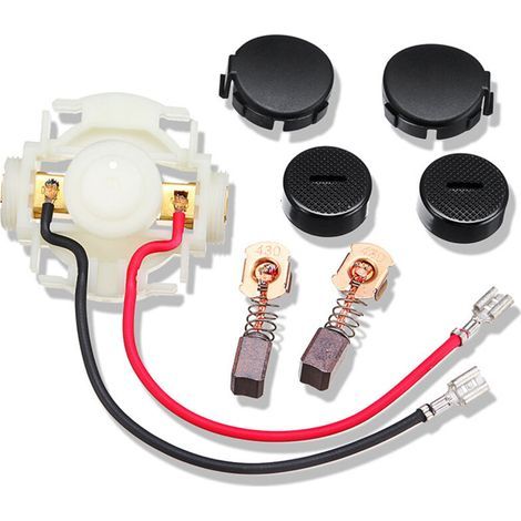 Bunthaus Balai De Charbon Cb430 + Porte Balai Charbon + Casquettes Pour Charbon Meuleuse Makita Dga452 Bga452 Bga450 Bga402 Ga400 Ga400d