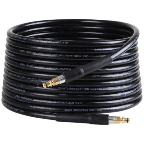 Bunthaus Tuyau De Rechange Pour Nettoyeur Haute Pression Karcher K2 K3 K4 K5 K6 K7 Tuyau De Nettoyage Haute Pression Raccord Rapide Et Libération Rapide 6m