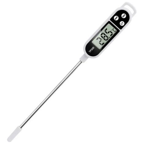 Bunthaus Lntyq Thermometre Cuisine Accessoire Termometre Cuison,thermomètre Sonde Thermometre Barbecue 5secondes Lcd Ecran Thermomètre Pour Patisserie Bbq Lait À Viande Culinaire