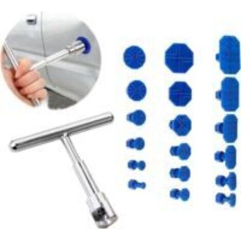 Bunthaus Lntyq Kit De Débosselage Pour Voiture 18 Pièces, Outil De Débosselage Pour Voiture, Ensemble D'Outils De Réparation De Bosses De Carrosserie