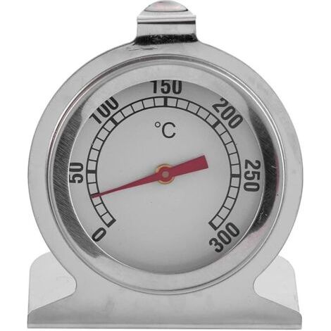 Bunthaus Lntyq Thermomètre De Four 0-300 °c, Thermomètre De Four En Acier Inoxydable Pour Four Électrique/gaz, Thermomètre À Lecture Instantanée Pour Gril À Grand Cadran, Chef De Friture, Surveillance
