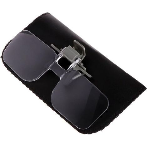 Bunthaus Loupe De Style Lunettes 2x Avec Clip Pour La Lecture