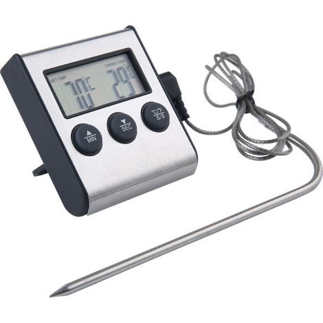 Bunthaus Thermomètre Bbq - Thermomètre Bbq Viande Alimentaire Cuisson Sonde Thermomètre