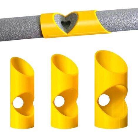 Bunthaus Lot De 3 Outils De Coupe D'Isolation De Tuyau, 15 Mm, 22 Mm, 28 Mm, Outil De Précision Pour Tuyaux En Mousse Pour Des Angles De 45 Degrés Et Isolation De Tuyaux En Cuivre