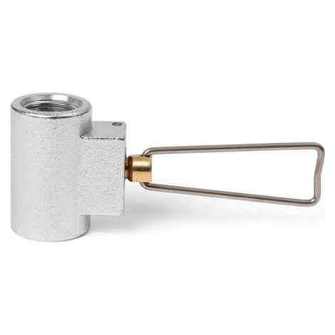 Bunthaus Lntyq Convertisseur De Gaz, Valve De Remplissage De Réservoir De Gaz Extérieur En Alliage D'Aluminium, Joint De Remplissage Mutuel De Réservoir De Gaz Givré Pour Le Camping Et La Randonnée, V