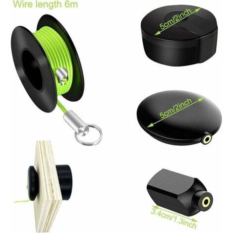 Tire Fil Magnetique-electrique Puller For Outils Et Testeurs Passe Fil Aimant Tire Fil Magnétique Tire Fils D'Électricien