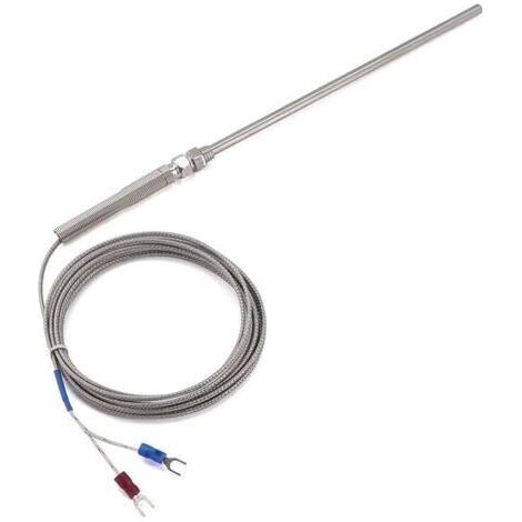 Bunthaus Sondes De Capteur De Thermocouple, Contrôleur De Température Capteur Thermocouple De Type K Haute Température(3m)