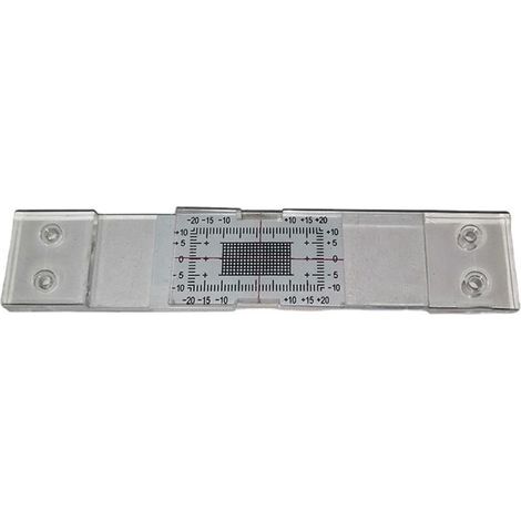 Bunthaus Jauge De Fissure Standard Pour Béton (lot De 2) Outil De Surveillance Précis Des Fissures Règle De Mesure Des Fissures