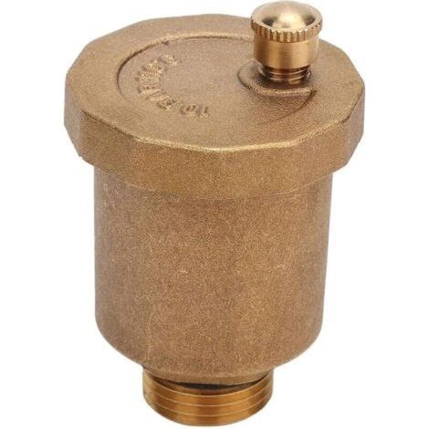 Soupape De Purge Automatique Laiton G1/2″ – Unidirectionnelle Haute Température – Anti‑rouille Durable