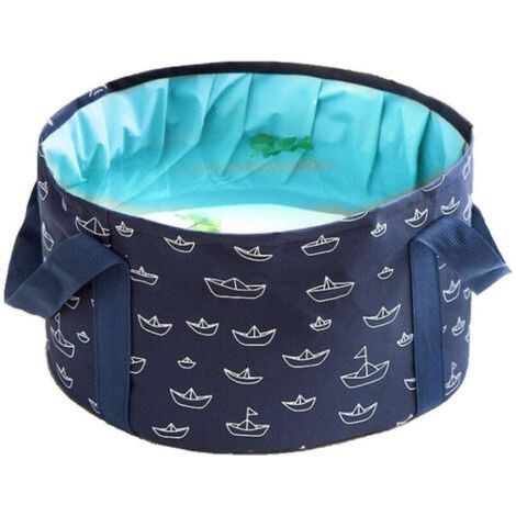 1 Bain De Pieds Bleu Marine, Bain De Pieds, Bain De Pieds, Bain De Pieds Pliable, Seau Pour Les Pieds