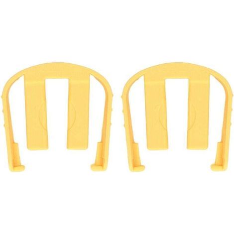 Pair 2 Pièces Lave-auto Machine Rapide Connecteur Boucle Voiture Rondelle C Clip Pièce De Rechange Pour Karcher K2 K3 K7 Jaune