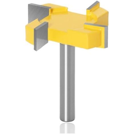 Bunthaus Fraise À Surfacer 8mm - Fraise Cnc De Toupie Routeur, Outil De Fraisage Pour Surface Bois, Précision Haute Performance