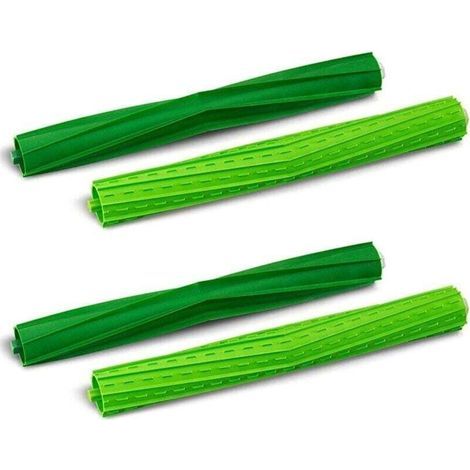 Pair Rouleau De Brosse De Rechange Pour Aspirateur Irobot Roomba S9 (9150) S9+ S9 Plus (9550) Série S - Double Brosse En Caoutchouc (couleur : Gris)