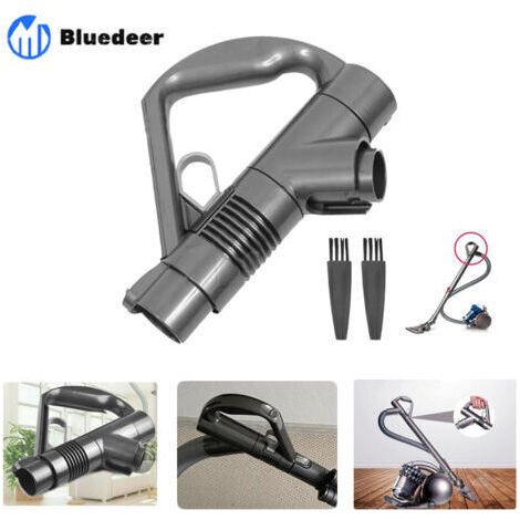 Bunthaus Bluedeer – Poignée De Remplacement Pour Aspirateurs Dyson Dc19 Dc23 Dc26 Dc29 Dc32 Dc36 Dc37 – Plastique Gris/titane – Accessoire Spécifique Pour Nettoyage Efficace