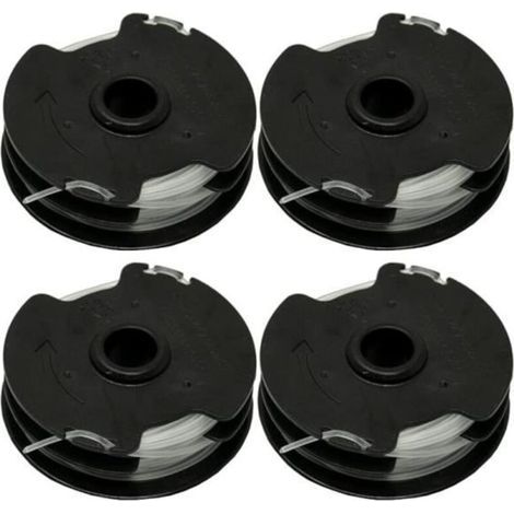 Pair Bobine De Fil De Rechange Avec Fil De 2 X 3 M Pour Coupe-bordure Parkside Prt 550 A1 - Lidl Ian 311404, Gris