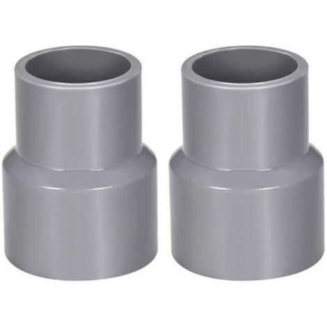 Bunthaus Lntyq 40mm X 32mm Réducteur Tuyau Pvc Raccord Couplage Hub Dwv Gris 2pcs