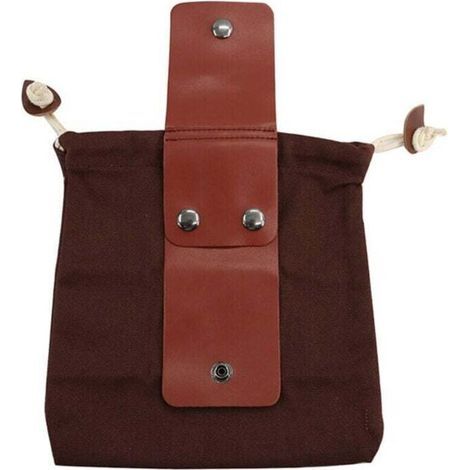 Pair (vert)pochette De Cueillette Pliable Sac De Cueillette Des Fruits En Tissu Oxford Sac À Outils Robuste Avec Couverture En Cuir Pour Camping/pique-nique/randonnée En Plein Air