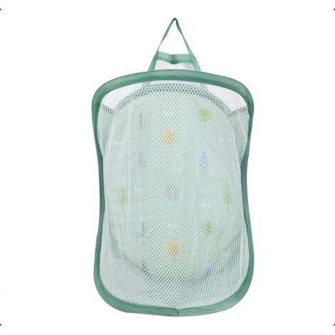 Bunthaus Panier Linge Bébé Vert Pop‑up – Pour Jouets Et Vêtements En Crèche