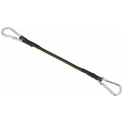 60cm Kit D'Accessoires Pour Voile D'Ombrage -tendeurs Élastiques - Noir - Protection Solaire - Fixation - Outils De Montage,vert