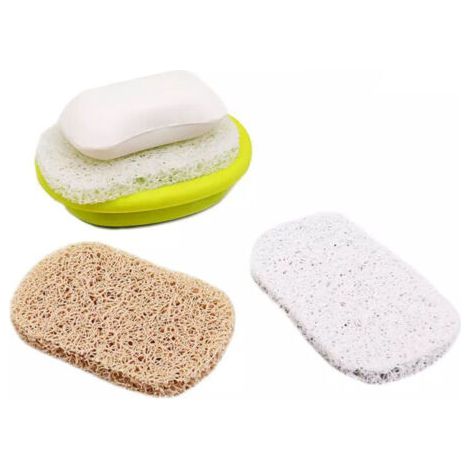 Bunthaus Set De 6 Patins De Surchaussement Pour Porte-savon - Anti-dérapant - Stabilisation Et Protection