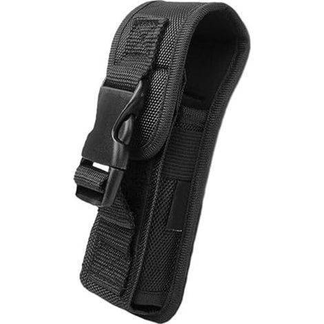 Bunthaus Csparkv 50x150mm Pochette De Lampe De Poche Tactique Portable Led Torche Étui Pour Ceinture De Service Sac De Taille Outils De Survie Pour La Chasse