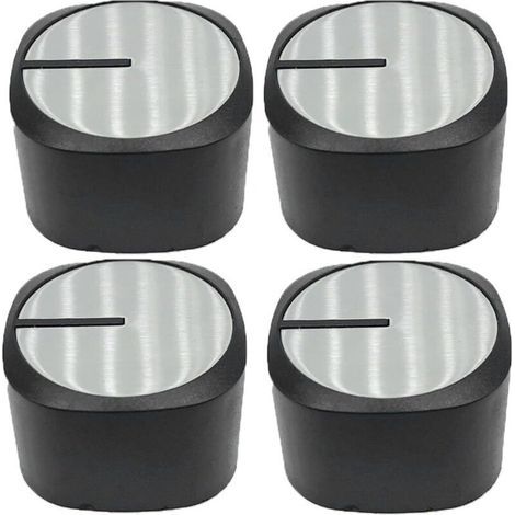 Bunthaus 4 Pièces Bouton Plaque De Cuisson, Boutons De Commande Universels,bouton De Cuisinière,bouton Pour Réchaud À Gaz,pour Presque Toutes Les Cuisinières,plaques De Cuisson,four,cuisinière À Gaz(6