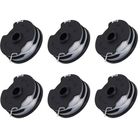 Bunthaus Lot De 6 Bobines De Rechange Pour Débroussailleuse Sans Fil Parkside Prta 20-li C3 Ian351753
