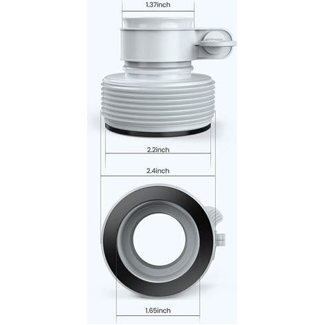 Pair Intex – 29061 – Lot De 2 Adaptateurs 32–38 Mm