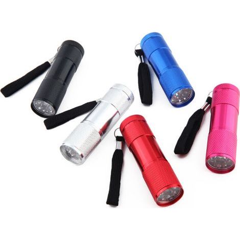 Bunthaus 5pcs Torche Led, Mini Torche Pour Enfants Ou Adultes Cyclisme Camping Lecture Marche Randonnée Travail