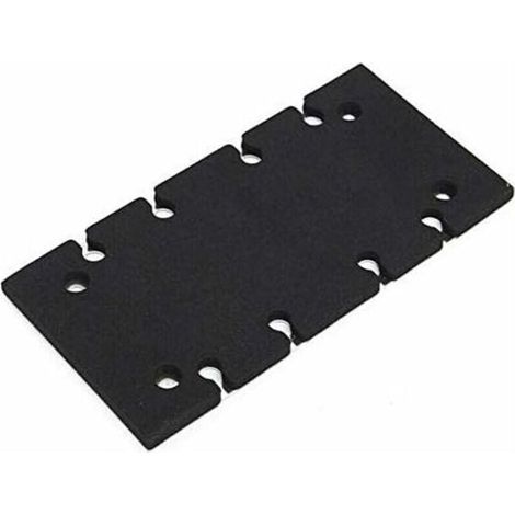Pair Piastra Base Per Levigatrice Makita Bo3700 Bo3710 Bo3711 Ricambio