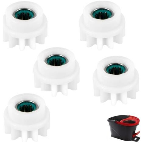 Bunthaus Lntyq Kit De 5 Pièces Détachées Pour Spin Mop, Compatible Avec Les Balais Rotatifs – Montage Facile