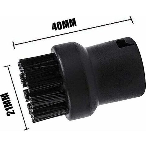 Pair Lot De 8 Brosses De Nettoyage À Vapeur Pour Kärcher Sc1 Sc2 Ctk10 Sc3 Sc4 Sc5 Sc7,brosses Rondes En Nylon Et Laiton Pour Nettoyeur Vapeur