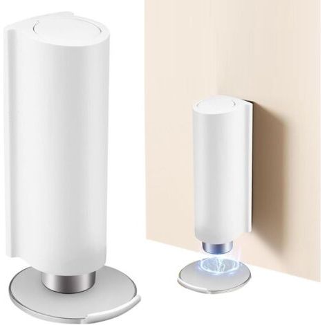 Bunthaus Bloc Porte Aimanté, Butée De Porte Magnétique, Bloc Porte Intérieur, Stop Porte, Sans Percage Acier Inoxydable Invisible, Pour Portes Intérieures Maison, Bureau Et Salle De Bain
