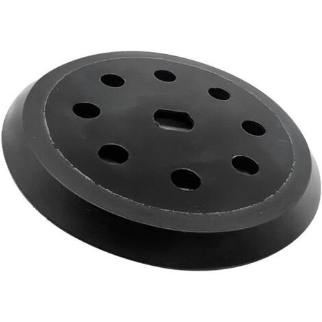 Bunthaus Plateau De Ponçage, 125 Mm, 8 Trous, Disque De Ponçage 8 Trous, Disque De Ponçage 8 Trous, Compatible Avec Black & Decker Bd190 Ka190e Spec375 Plateau De Support De Disque Abrasif 125 Mm