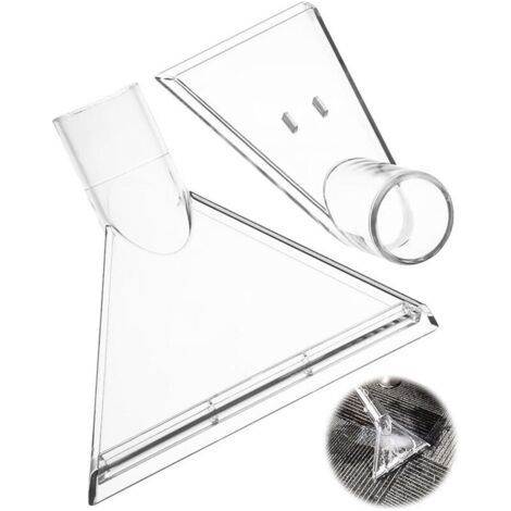 Bunthaus Lntyq 2 Piece Embout Aspirateur, Accessoires Aspirateur, Buse Tapisserie Pour Nettoyeur Injection-extraction, Réutilisable Buse Aspirateur Eau, Pour Nettoyer Les Tissus D'Ameublement, Entreti