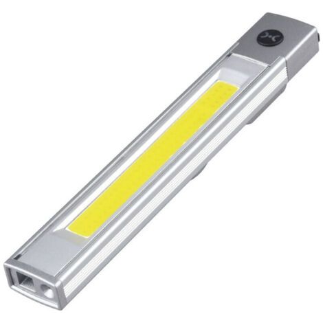 Bunthaus Lampe De Travail Led Magnétique, Lampe Torche Rechargeable, Lampe Plate À 6 Modes Avec Clip, Lampe De Poche Ipx4 Pour Réparation Automobile, Randonnée