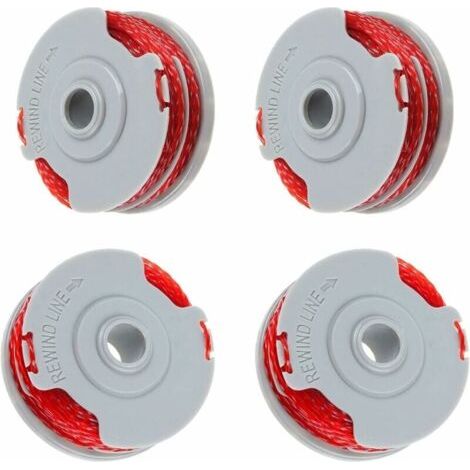 Bunthaus Bobine De Fil De Rechange Pour Débroussailleuse 1,5 Mm – 10 M – Abs Durable Et Nylon – Alimentation Automatique – Lot De 4 Pièces Fly021