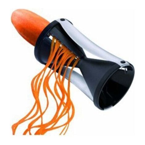 Bunthaus Ensoleille – Coupe-légumes En Spirale Manuel – Trancheuse Multifonction Pour Carottes, Courgettes, Concombres – Plastique Écologique Et Acier Inoxydable