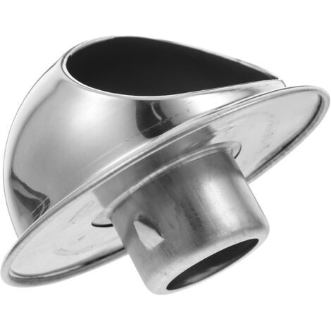 Couvercle De Ventilation Acier Pour Évacuation Air Chapeau De Fumisterie Multifonctionnel Pour Cuisine Et Salle De Bain Aux Intempéries Et(6cm)